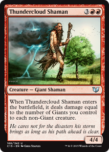 Thundercloud Shaman - Commander 2015