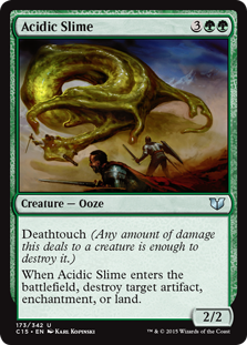 Acidic Slime - Commander 2015