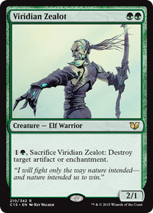 Viridian Zealot - Commander 2015