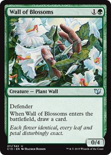 Wall of Blossoms - Commander 2015