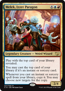 Melek, Izzet Paragon - Commander 2015