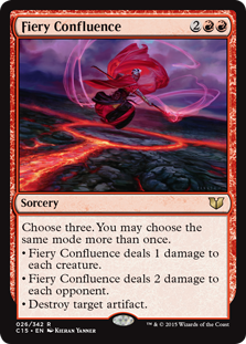 Fiery Confluence - Commander 2015