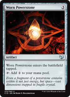 Worn Powerstone - Commander 2015