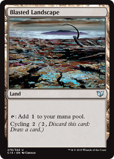 Blasted Landscape - Commander 2015