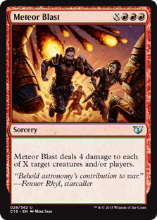 Meteor Blast - Commander 2015