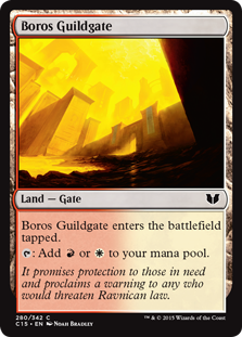 Boros Guildgate - Commander 2015