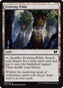 Evolving Wilds - Commander 2015