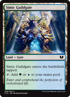 Simic Guildgate - Commander 2015
