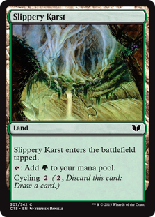 Slippery Karst - Commander 2015