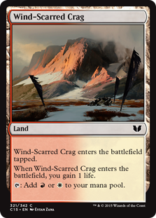 Wind-Scarred Crag - Commander 2015
