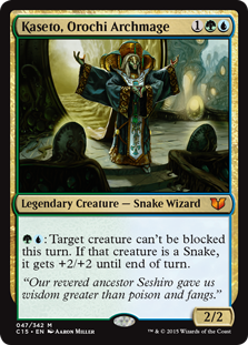 Kaseto, Orochi Archmage - Commander 2015