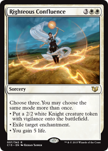 Righteous Confluence - Commander 2015