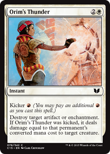 Orim's Thunder - Commander 2015