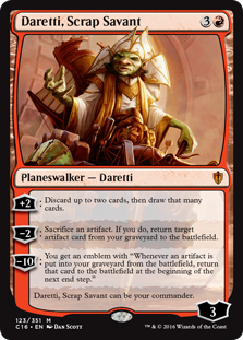 Daretti, Scrap Savant - Commander 2016