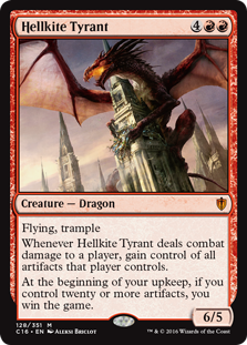 Hellkite Tyrant - Commander 2016