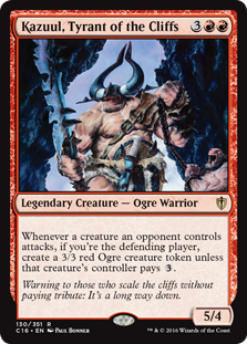 Kazuul, Tyrant of the Cliffs - Commander 2016