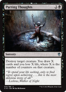 Parting Thoughts - Commander 2016