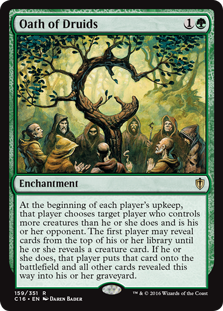 Oath of Druids - Commander 2016