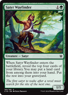 Satyr Wayfinder - Commander 2016