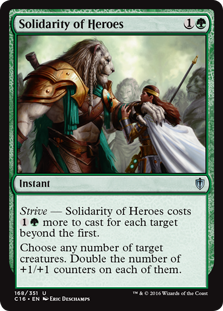 Solidarity of Heroes - Commander 2016