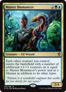 Master Biomancer - Commander 2016