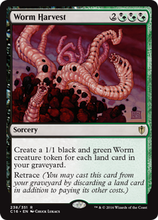 Worm Harvest - Commander 2016