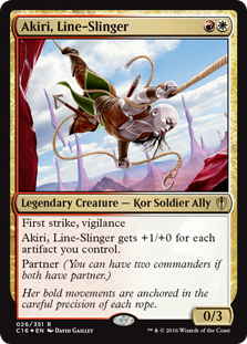 Akiri, Line-Slinger - Commander 2016