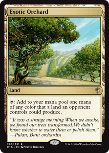 Exotic Orchard - Commander 2016