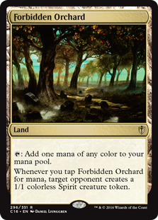 Forbidden Orchard - Commander 2016