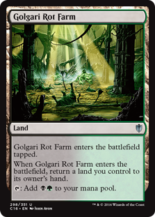 Golgari Rot Farm - Commander 2016