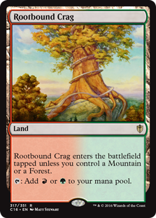 Rootbound Crag - Commander 2016