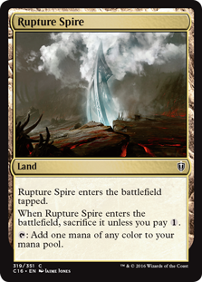 Rupture Spire - Commander 2016