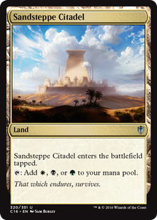 Sandsteppe Citadel - Commander 2016