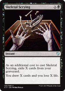 Skeletal Scrying - Commander 2017