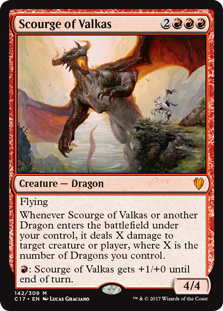 Scourge of Valkas - Commander 2017