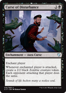 Curse of Disturbance - Commander 2017