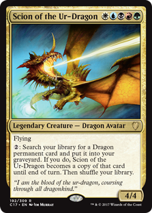 Scion of the Ur-Dragon - Commander 2017