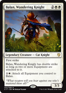 Balan, Wandering Knight - Commander 2017