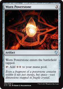 Worn Powerstone - Commander 2017