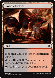 Bloodfell Caves - Commander 2017