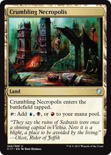 Crumbling Necropolis - Commander 2017