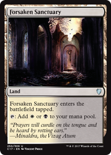 Forsaken Sanctuary - Commander 2017