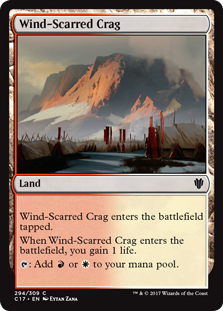 Wind-Scarred Crag - Commander 2017