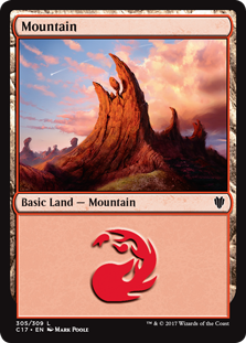 Mountain - Commander 2017