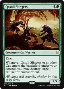 Qasali Slingers - Commander 2017