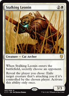Stalking Leonin - Commander 2017
