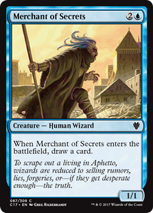 Merchant of Secrets - Commander 2017