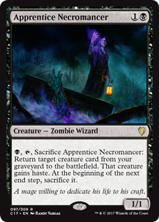 Apprentice Necromancer - Commander 2017