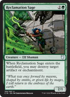 Reclamation Sage - Commander 2018