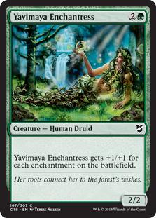 Yavimaya Enchantress - Commander 2018